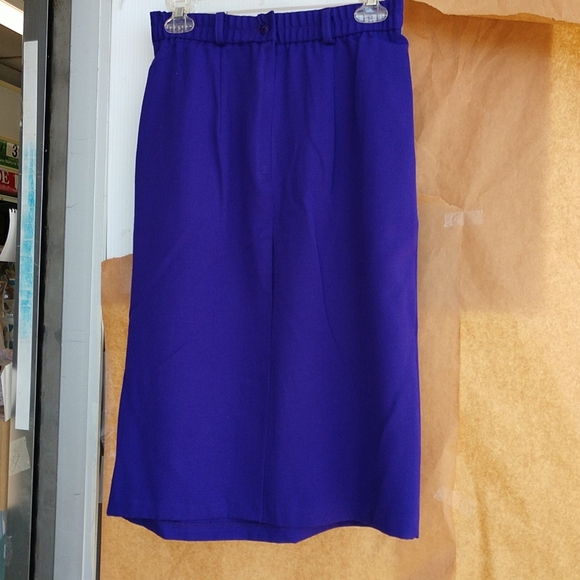🩸SALE $🩸Skirt Women by Requirements Purple Size 10 - Picture 4 of 10